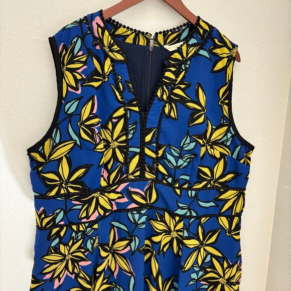 Wayward Fancies Eshakti 3X Floral Party Dress Pockets Sheath Cocktail Garden - Picture 4 of 10